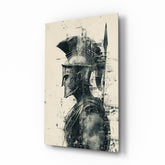 Gladiator Glass Wall Art || Designer Collection.